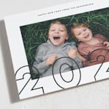 "Simple Impact" - Holiday Cards in Snow by Tiffany Taylor - Detail