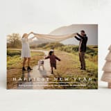 "Typewriter" - Holiday Cards in Vanilla by Abi de Leon - Front