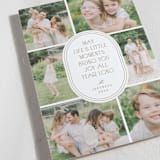 "Little moments" - Holiday Cards in Pinecone by Jennifer Postorino - Detail