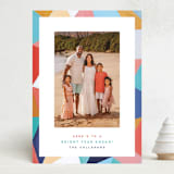 "Bright Border" - Holiday Cards in Tangerine by Hooray Creative - Front