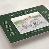 "Our Year in Review" - Holiday Cards in Pine by Kristen Knechtel - Detail