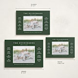 "Our Year in Review" - Holiday Cards in Pine by Kristen Knechtel - Formats Available