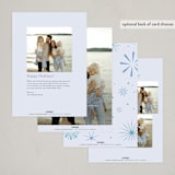 "sweet moments" - Holiday Cards in Sky by Abi de Leon - Back of Card Options