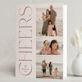 "Storyboard" - Holiday Cards in Crema by Olivia Raufman - Folded Card