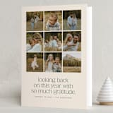 "so much gratitude" - Holiday Cards in Forest by Ellen Schlegelmilch - Folded Card