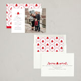 "New Year House" - Holiday Cards in Santa Hat by Ashlee Townsend - Assembled