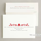 "New Year House" - Holiday Cards in Santa Hat by Ashlee Townsend - FREE Recipient Addressing