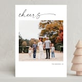 "Simple Cheers" - Holiday Cards in Ink by Eric Ransom - Front