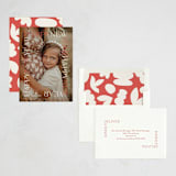 "New Year View" - Holiday Cards in Melon by Carrie ONeal - Assembled