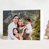 "wiggly" - Holiday Cards in Icicle by Benita Crandall - Folded Card