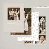 "Abundant Year" - Holiday Cards in Vanilla by Kim Thoa - Back of Card