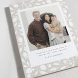 "Abundant Year" - Holiday Cards in Vanilla by Kim Thoa - Detail