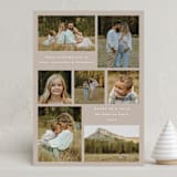 "Yearly Seven" - Holiday Cards in Eggnog by Emily Betts - Front