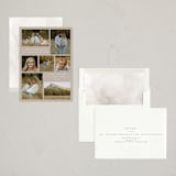"Yearly Seven" - Holiday Cards in Eggnog by Emily Betts - Assembled