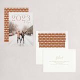 "Leaping" - Holiday Cards in Maple by Yaling Hou Suzuki - Assembled