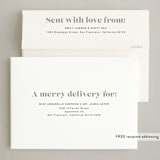 "Still Smiling" - Holiday Cards in Snow by Kimberly Morgan - FREE Recipient Addressing