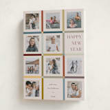 "a year of colors" - Holiday Cards in Retro by lulu and isabelle - Folded Card
