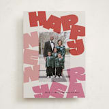 "Fun New Year" - Holiday Cards in Gumdrop by Lori Wemple - Front