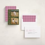 "Sideways" - Holiday Cards in Fern by Lindsay Megahed - Assembled