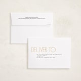 "Sideways" - Holiday Cards in Midnight by Lindsay Megahed - FREE Recipient Addressing