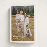 "Minimalist Border" - Holiday Cards in Cotton by Stacey Meacham - Folded Card