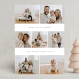 "photo stripes" - Holiday Cards in Snow by Nicole Walsh - Front