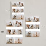 "photo stripes" - Holiday Cards in Snow by Nicole Walsh - Formats Available