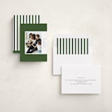 "Aside" - Holiday Cards in Juniper by Sumak Studio - Assembled