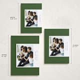 "Aside" - Holiday Cards in Juniper by Sumak Studio - Formats Available