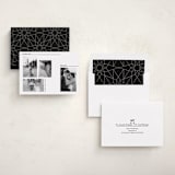 "New minimal Year" - Holiday Cards in Silk by Anne Retter - SchoepfergeistArt - Assembled