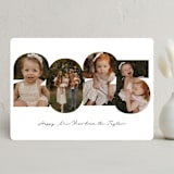 "Year Photos" - Holiday Cards in Ice by Emily Betts - Front