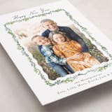 "Scalloped Greenery" - Holiday Cards in Wreath by Petra Kern - Detail