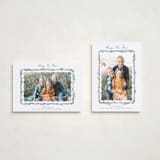 "Scalloped Greenery" - Holiday Cards in Frozen by Petra Kern - Photo Orientation Options