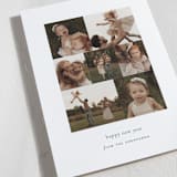 "Moments" - Holiday Cards in Cloud by Sara Hicks Malone - Detail