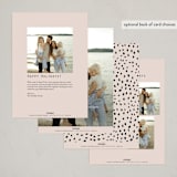 "Snap" - Holiday Cards in Latte by Lindsay Megahed - Back of Card Options