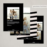 "Little Note" - Holiday Cards in Chai Latte by Owl and Toad - Back of Card Options