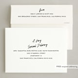 "Little Note" - Holiday Cards in Chai Latte by Owl and Toad - FREE Recipient Addressing