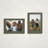 "Photo Album" - Holiday Cards in Fern by Claudia Orengo - Photo Orientation Options