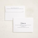 "cursive bottom" - Holiday Cards in Denim by Cass Loh - FREE Recipient Addressing