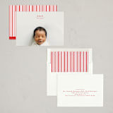 "just new" - Holiday Cards in Holly Berry by Mango Ink - Assembled