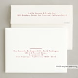 "just new" - Holiday Cards in Holly Berry by Mango Ink - FREE Recipient Addressing