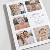 "Classic Grid" - Holiday Cards in Snow by Shari Margolin - Detail