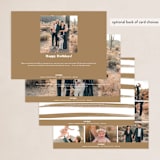 "Side Note" - Holiday Cards in Cloud by Ashlee Townsend - Back of Card Options