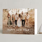 "First" - Holiday Cards in Winter by AK Graphics - Folded Card
