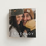 "love joy" - Holiday Cards in Snow by Kate Ross - Folded Card