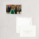 "modern minimalist" - Holiday Cards in Cement by Nicole Walsh - Assembled