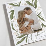 "Gui du Nouvel An" - Holiday Cards in Ivory by Erin Deegan - Detail