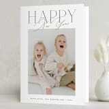 "Anticipation" - Holiday Cards in Snow by Carolyn Nicks - Folded Card