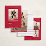 "New Home" - Holiday Cards in Scarlet by Iveta Angelova - Back of Card Options