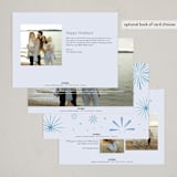 "sweet moments" - Holiday Cards in Sky by Abi de Leon - Back of Card Options